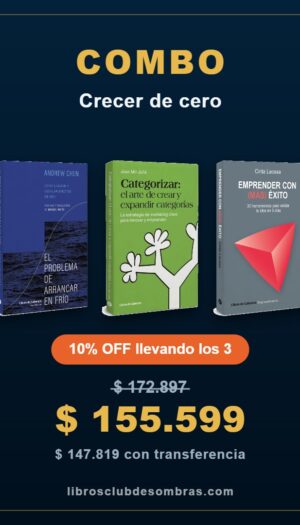 Combo Crecer de cero 10% OFF llevando los 3