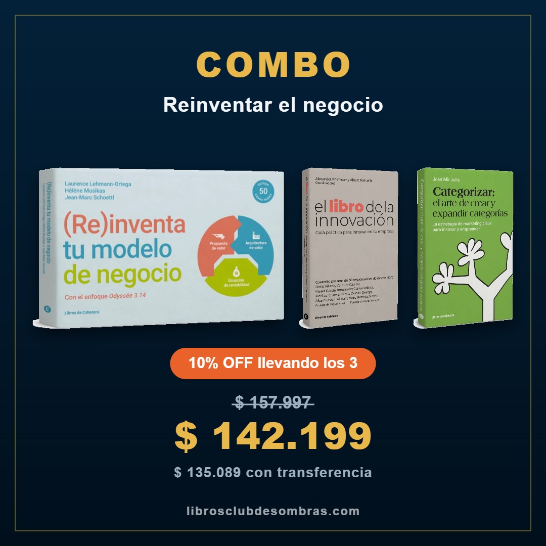 Combo Reinventar el negocio 10% OFF llevando los 3