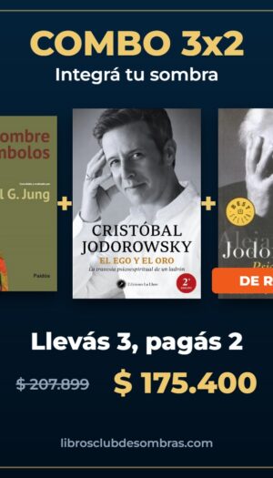 Combo 3x2 Integrá tu sombra: El hombre y sus símbolos, El ego y el oro, Psicomagia